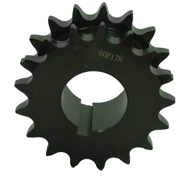 DS60P17 17-Tooth, 60 Standard Roller Chain Split Taper Double Single Sprocket (3/4" Pitch) - Froedge Machine & Supply Co., Inc.