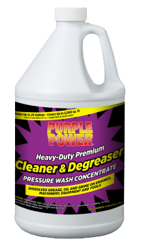 Purple Power Premium Cleaner and Degreaser Pressure Wash Concentrate, 1 gallon
