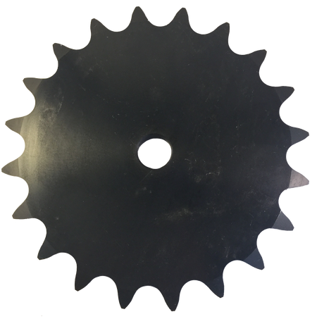 80A20 20-Tooth, 80 Standard Roller Chain Type A Sprocket (1" Pitch) - Froedge Machine & Supply Co., Inc.