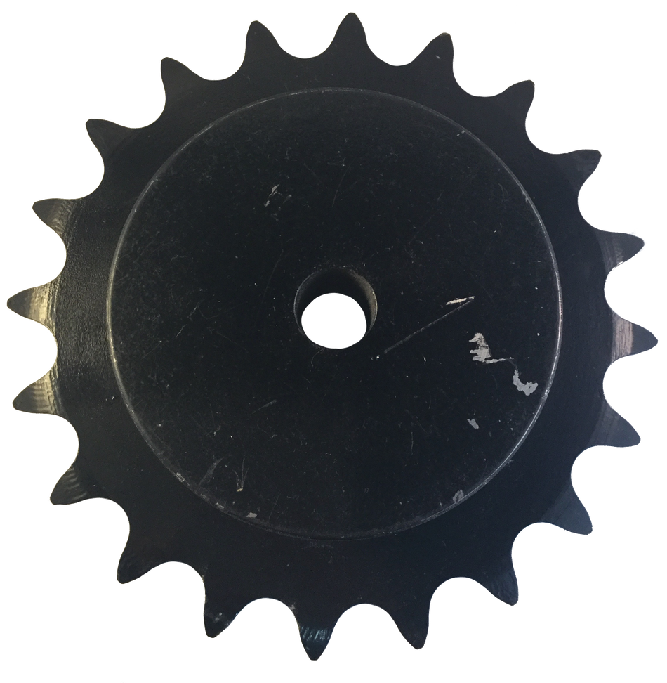80B20 20-Tooth, 80 Standard Roller Chain Type B Sprocket (1" Pitch) - Froedge Machine & Supply Co., Inc.