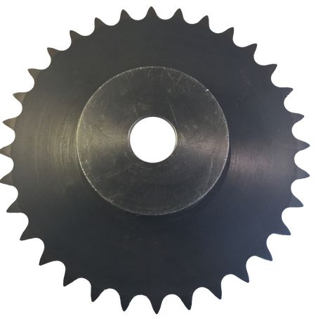 80B32 32-Tooth, 80 Standard Roller Chain Type B Sprocket (1" Pitch) - Froedge Machine & Supply Co., Inc.