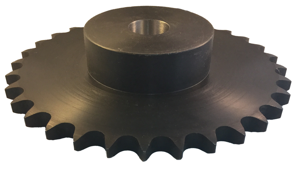 80B34 34-Tooth, 80 Standard Roller Chain Type B Sprocket (1" Pitch) - Froedge Machine & Supply Co., Inc.