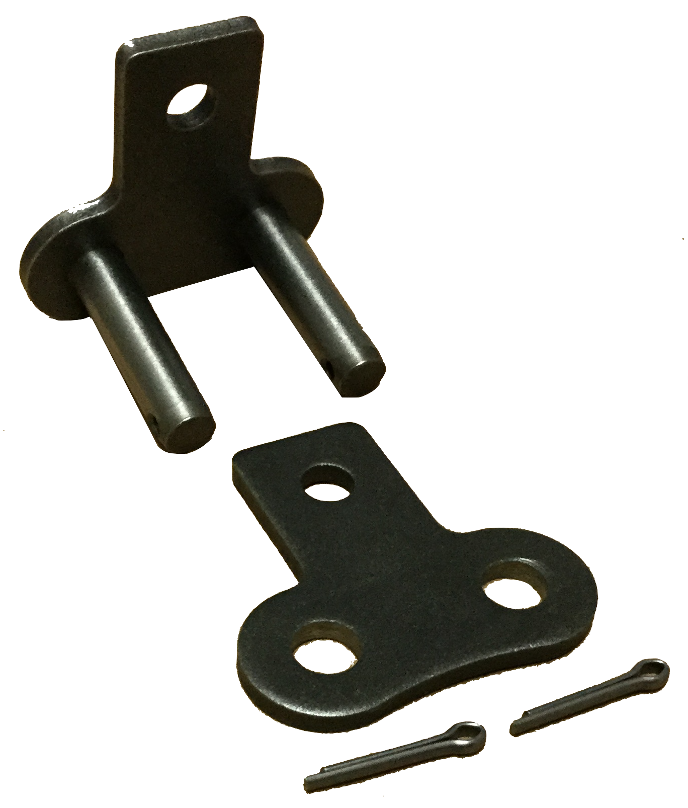 #80 Standard Roller Chain Connecting Link w/ SK1 Attachment 1