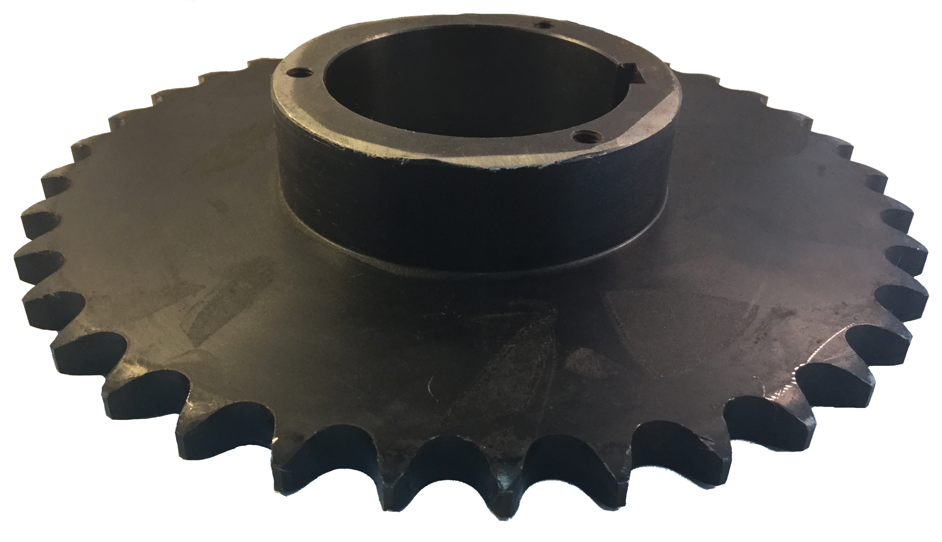80R36 36-Tooth, 80 Standard Roller Chain Split Taper Sprocket (1" Pitch) - Froedge Machine & Supply Co., Inc.