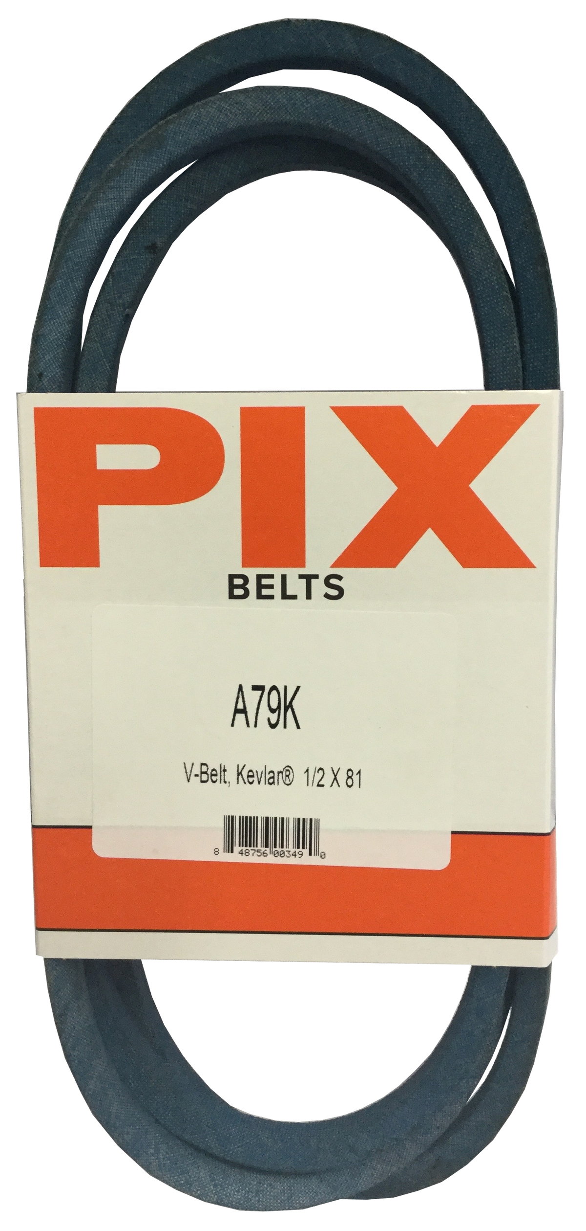 A79K Kevlar Blue V-Belt (1/2" X 81") - Froedge Machine & Supply Co., Inc.