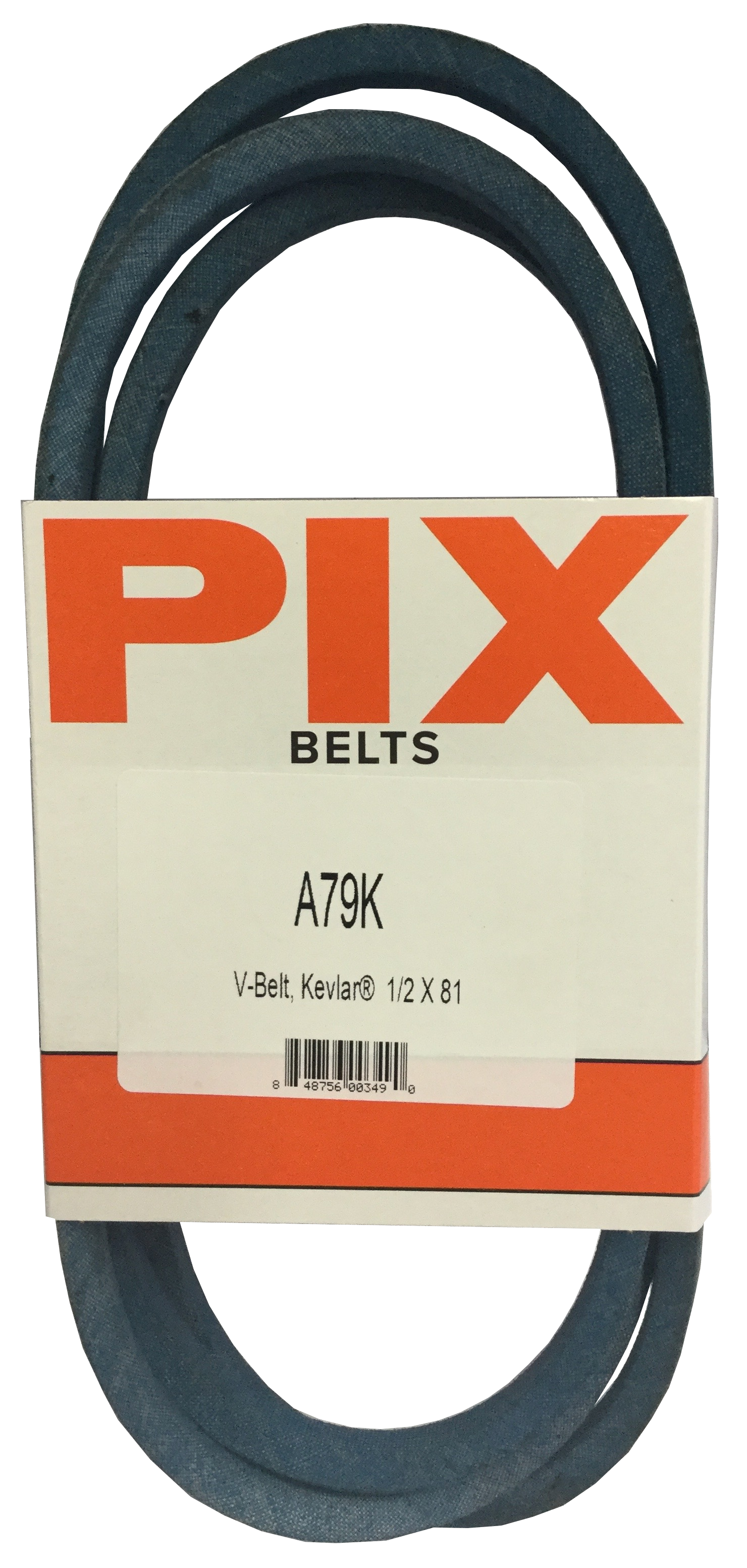 A79K Kevlar Blue V-Belt (1/2" X 81") - Froedge Machine & Supply Co., Inc.