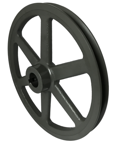 1P3V106 1-Groove 3V Series Split Taper Sheave - Froedge Machine & Supply Co., Inc.