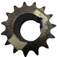 D80Q15 15-Tooth, 80 Standard Roller Chain Split Taper Double Sprocket (1" Pitch)