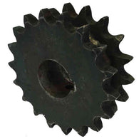 D80Q18 18-Tooth, 80 Standard Roller Chain Split Taper Double Sprocket (1" Pitch)