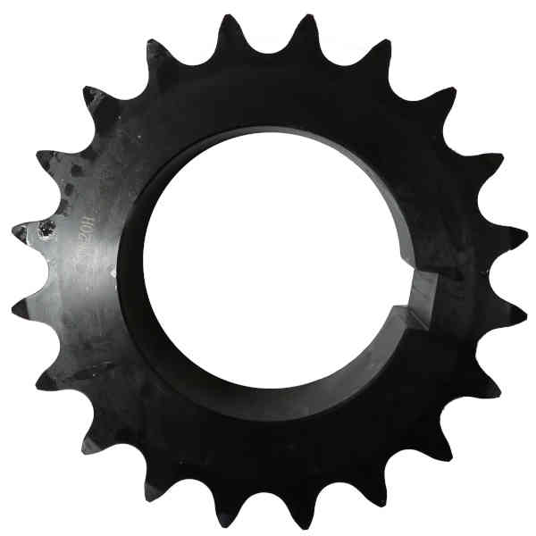 D80R20 20-Tooth, 80 Standard Roller Chain Split Taper Double Sprocket (1" Pitch)