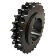 D80R26 26-Tooth, 80 Standard Roller Chain Split Taper Double Sprocket (1" Pitch)