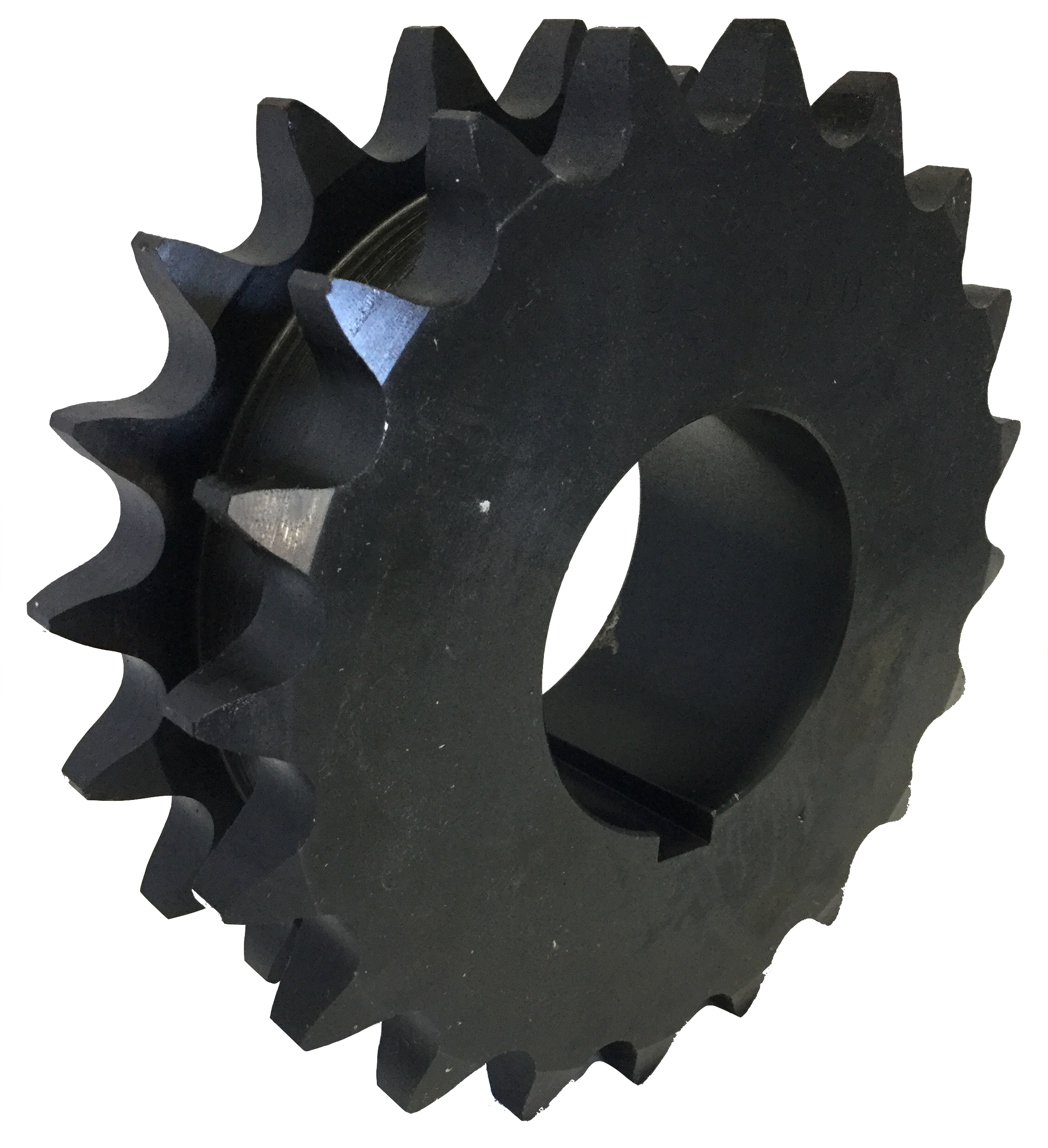 DS60Q20 20-Tooth, 60 Standard Roller Chain Split Taper Double Single Sprocket (3/4" Pitch) - Froedge Machine & Supply Co., Inc.