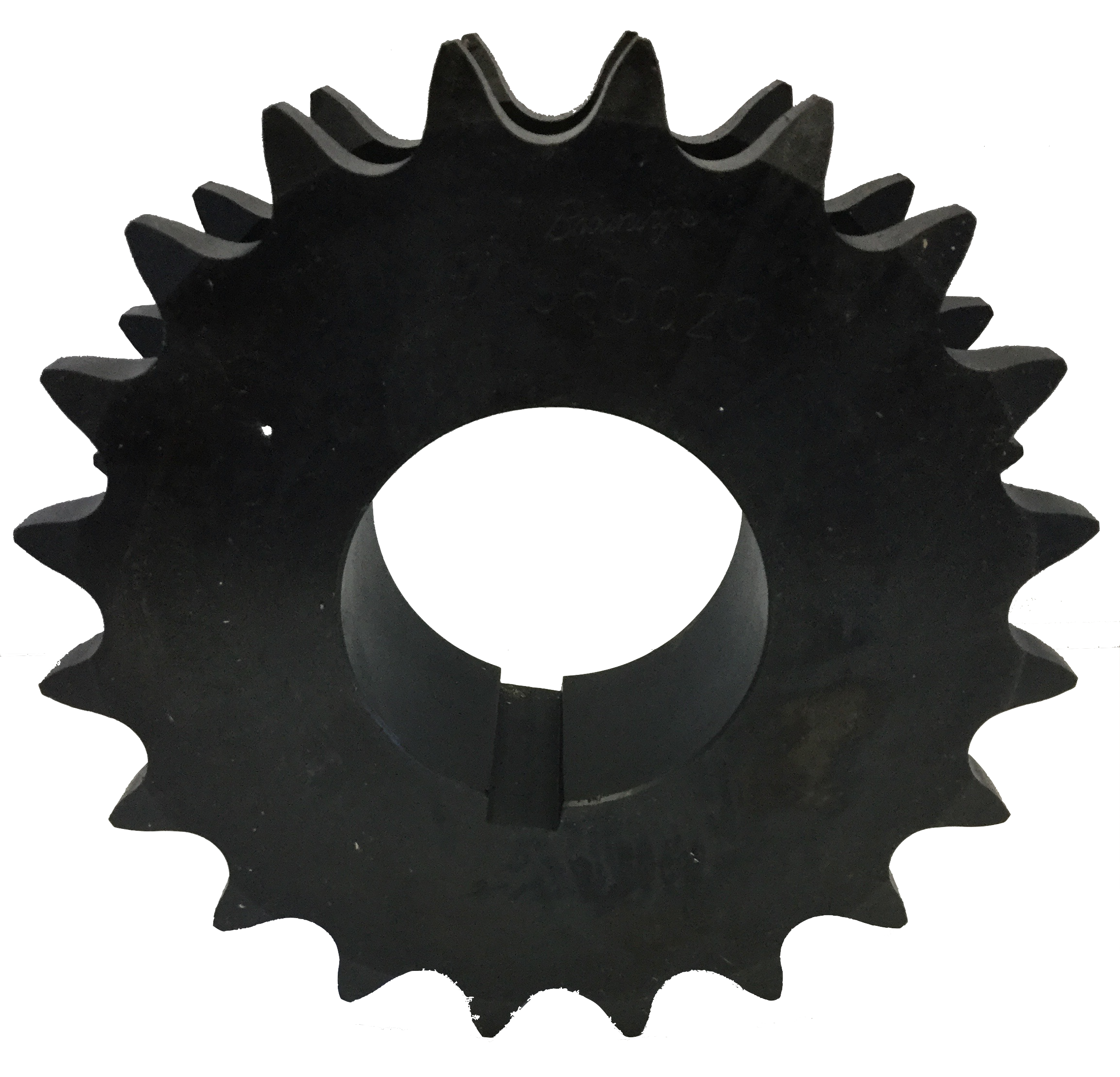 Froedge DS80Q20 20-Tooth, 80 Standard Roller Chain Split Taper Double Single Sprocket (1" Pitch) - Froedge Machine & Supply Co., Inc.