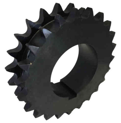 DS80R23 23-Tooth, 80 Standard Roller Chain Split Taper Double Single Sprocket (1" Pitch)