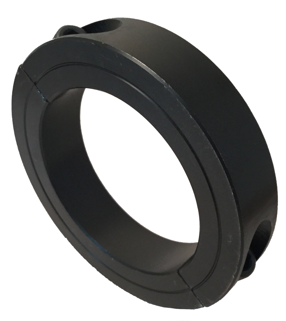 SET138-2PC Black Oxide Double Split Collar (1 3/8" Bore, 2 1/4" O.D.) - Froedge Machine & Supply Co., Inc.