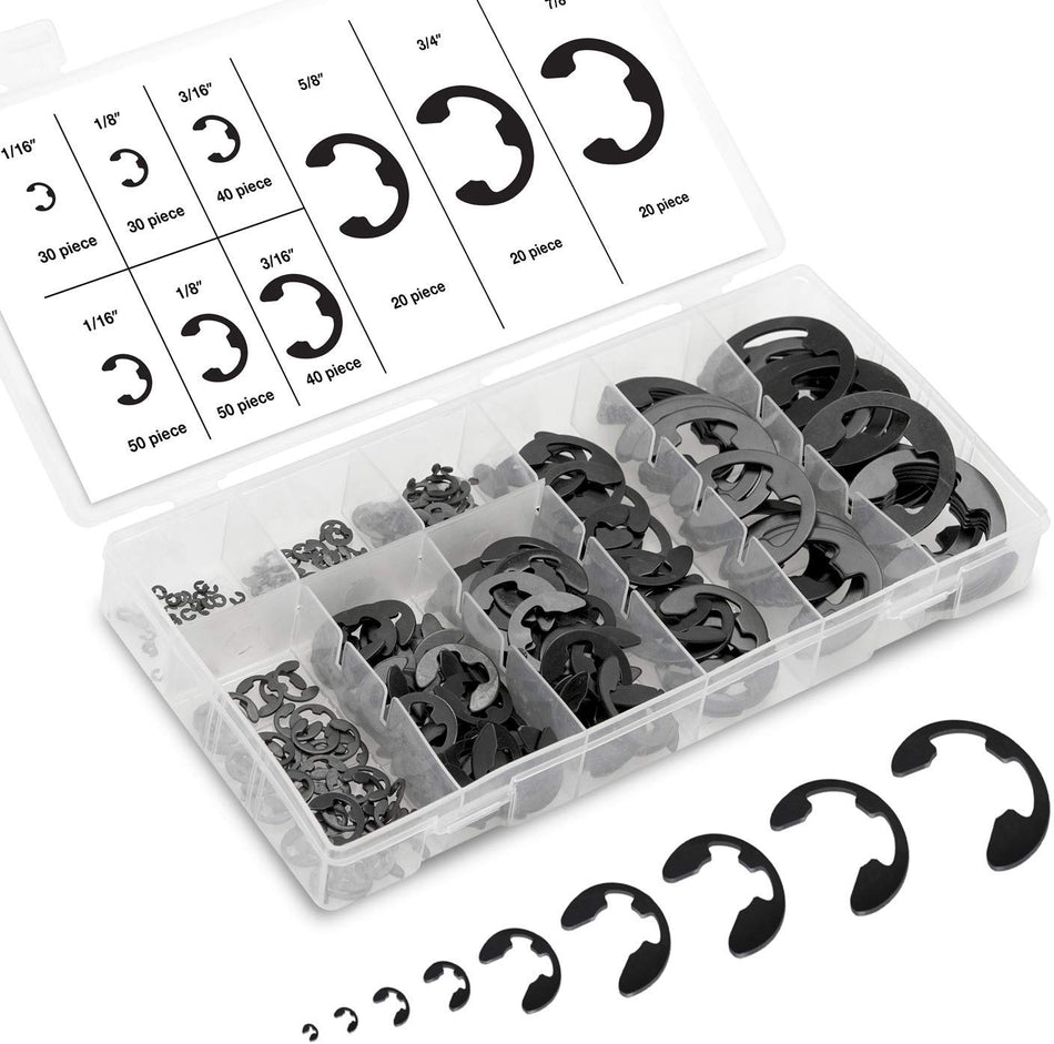 300PC E-CLIP Assortment