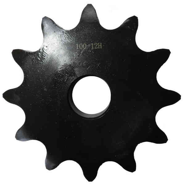 H100A12 12-Tooth, 100 Standard Roller Chain Type Type A Sprocket (1 1/4" Pitch)
