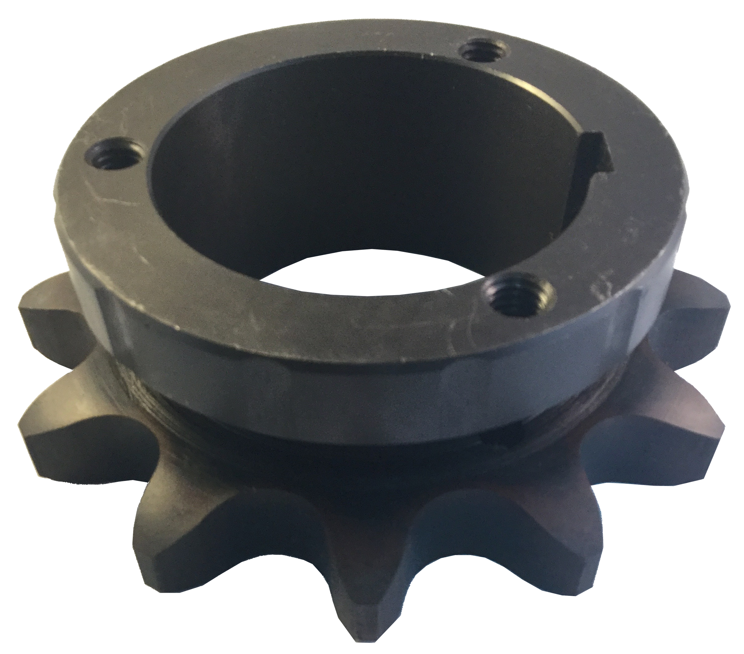 H100Q12 12-Tooth, 100 Standard Roller Chain Split Taper Sprocket (1 1/4" Pitch) - Froedge Machine & Supply Co., Inc.