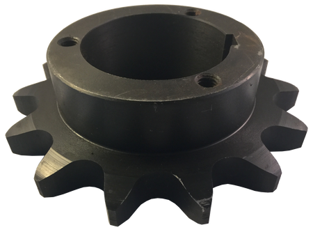 H100Q14 14-Tooth, 100 Standard Roller Chain Split Taper Sprocket (1 1/4" Pitch) - Froedge Machine & Supply Co., Inc.