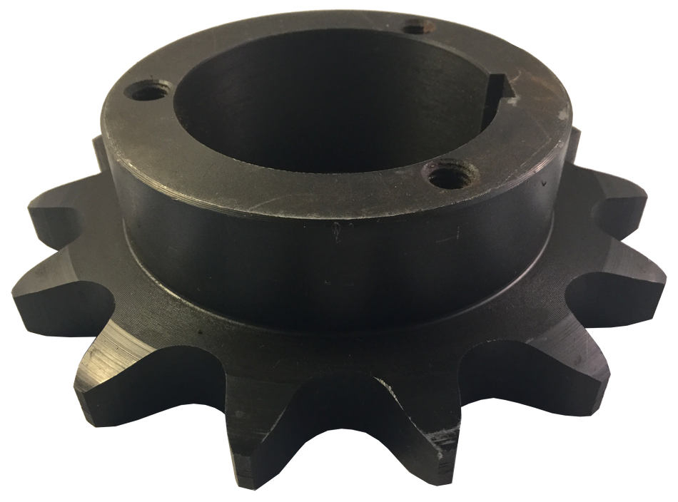 H100Q14 14-Tooth, 100 Standard Roller Chain Split Taper Sprocket (1 1/4" Pitch) - Froedge Machine & Supply Co., Inc.