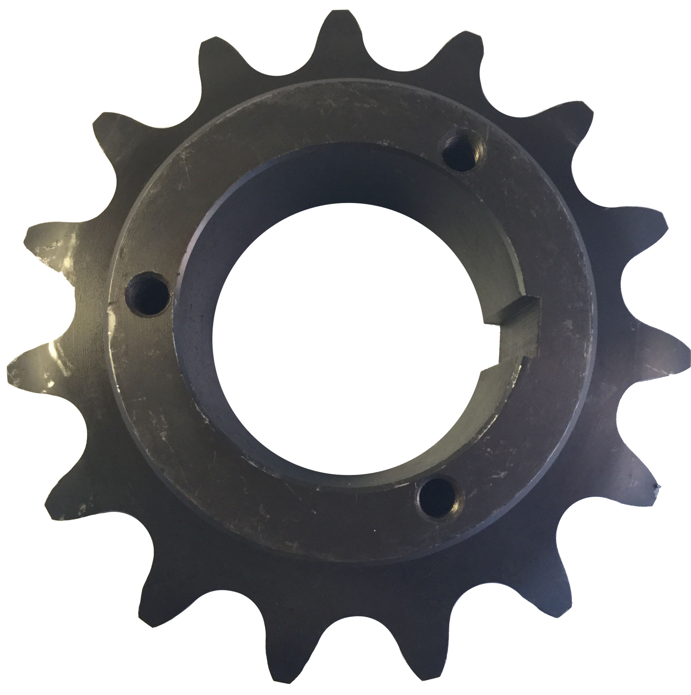 H100Q15 15-Tooth, 100 Standard Roller Chain Split Taper Sprocket (1 1/4" Pitch) - Froedge Machine & Supply Co., Inc.