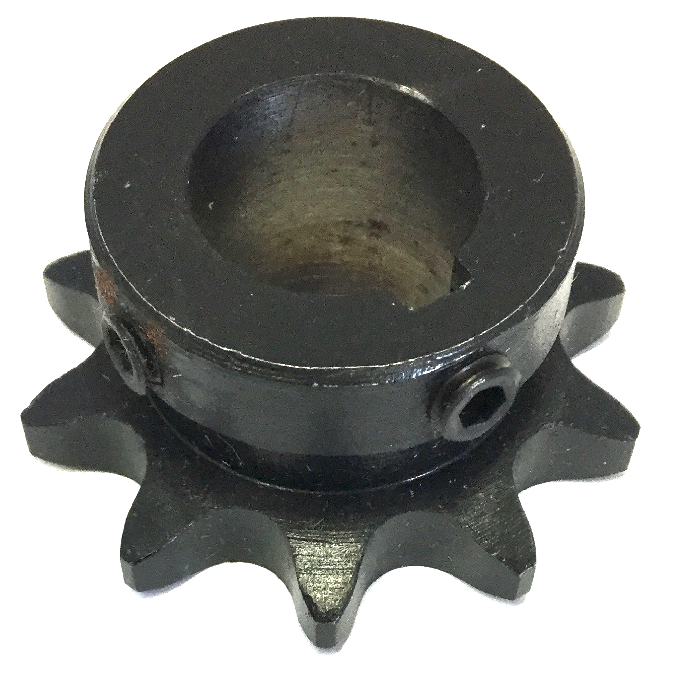 H4010X34 10-Tooth, 40 Standard Roller Chain Finished Bore Sprocket (1/2" Pitch, 3/4" Bore) - Froedge Machine & Supply Co., Inc.