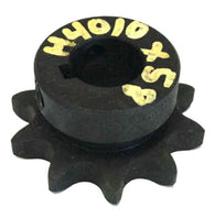 H4010X58 10-Tooth, 40 Standard Roller Chain Finished Bore Sprocket (1/2" Pitch, 5/8" Bore)