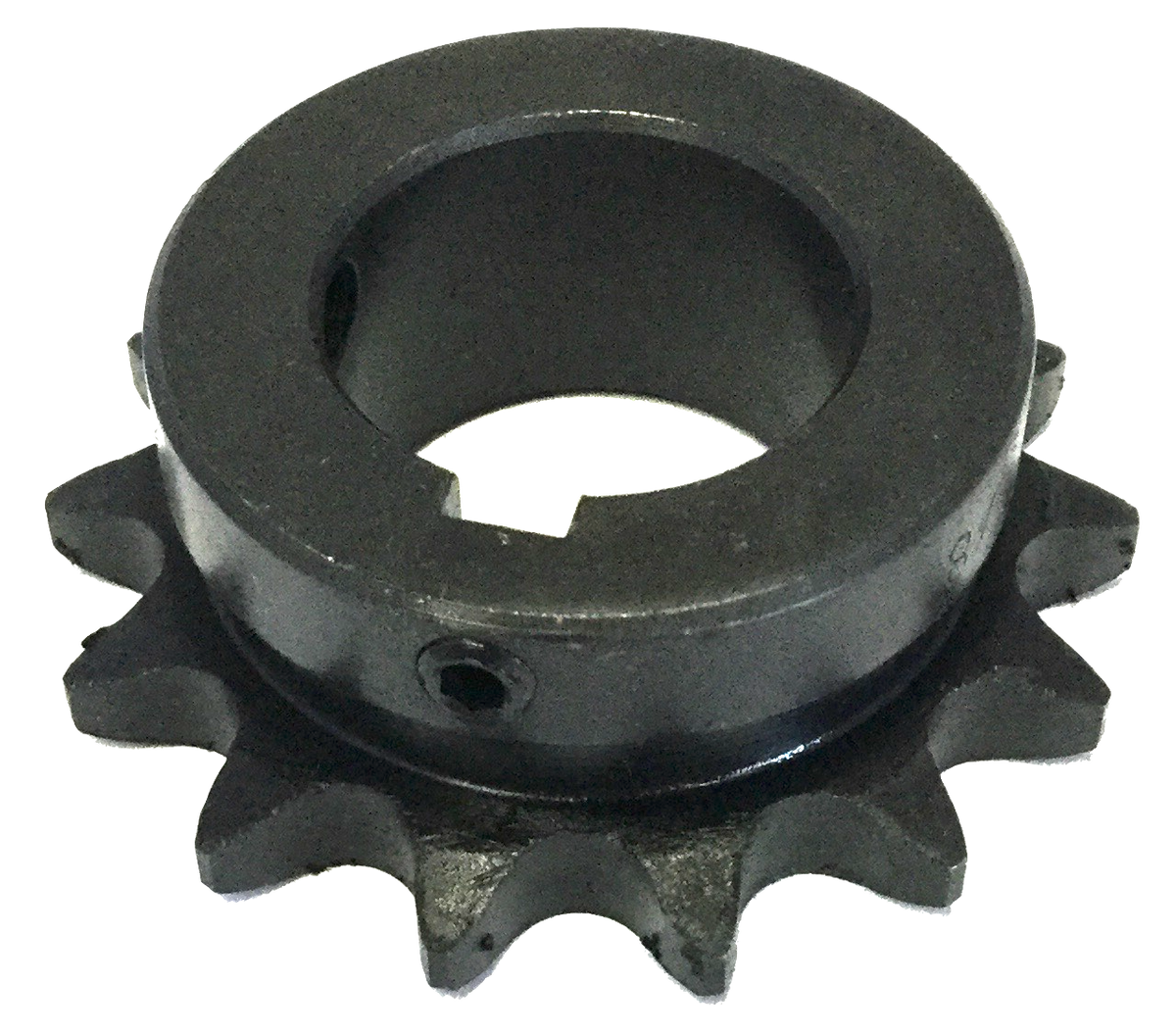 H4014X118 14-Tooth, 40 Standard Roller Chain Finished Bore Sprocket (1/2" Pitch, 1 1/8" Bore) - Froedge Machine & Supply Co., Inc.