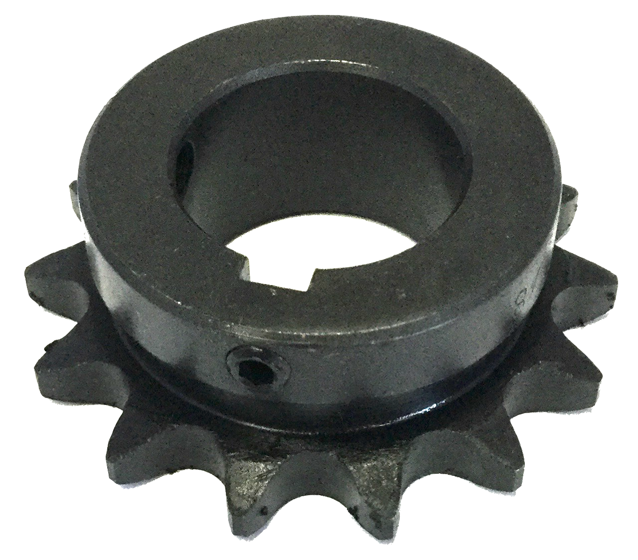 H4014X118 14-Tooth, 40 Standard Roller Chain Finished Bore Sprocket (1/2" Pitch, 1 1/8" Bore) - Froedge Machine & Supply Co., Inc.