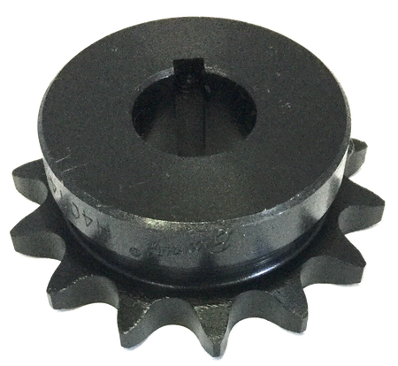 H4014X34 14-Tooth, 40 Standard Roller Chain Finished Bore Sprocket (1/2" Pitch, 3/4" Bore) - Froedge Machine & Supply Co., Inc.