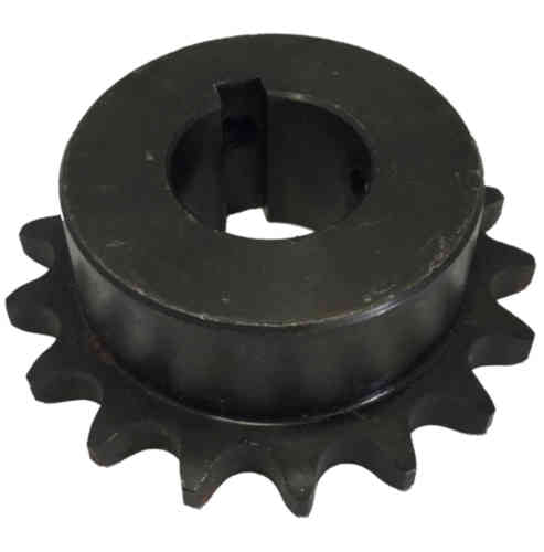 H4017X1 17-Tooth, 40 Standard Roller Chain Finished Bore Sprocket (1/2" Pitch, 1" Bore)