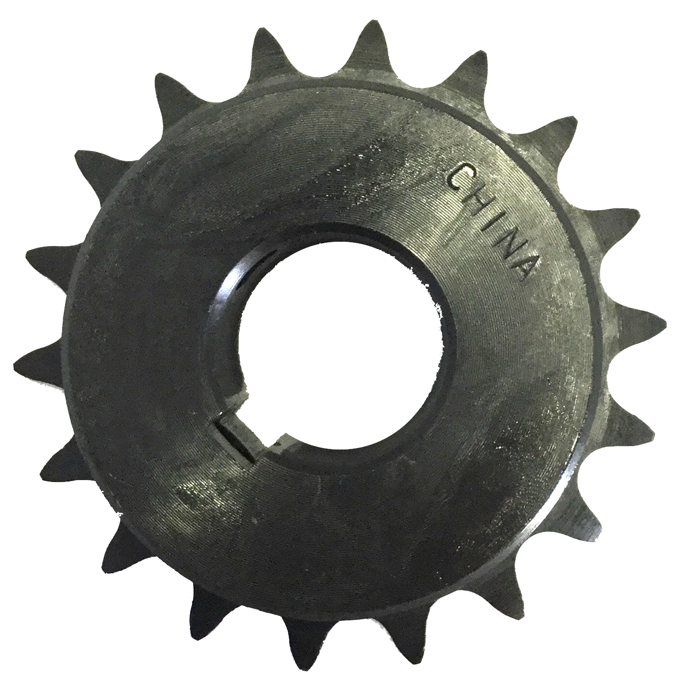 H4018X34 18-Tooth, 40 Standard Roller Chain Finished Bore Sprocket (1/2" Pitch, 3/4" Bore) - Froedge Machine & Supply Co., Inc.