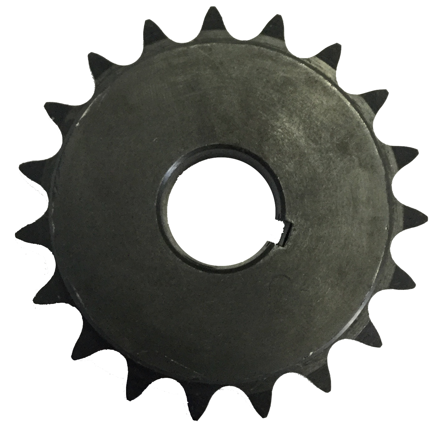 H4019X78 19-Tooth, 40 Standard Roller Chain Finished Bore Sprocket (1/2" Pitch, 7/8" Bore) - Froedge Machine & Supply Co., Inc.