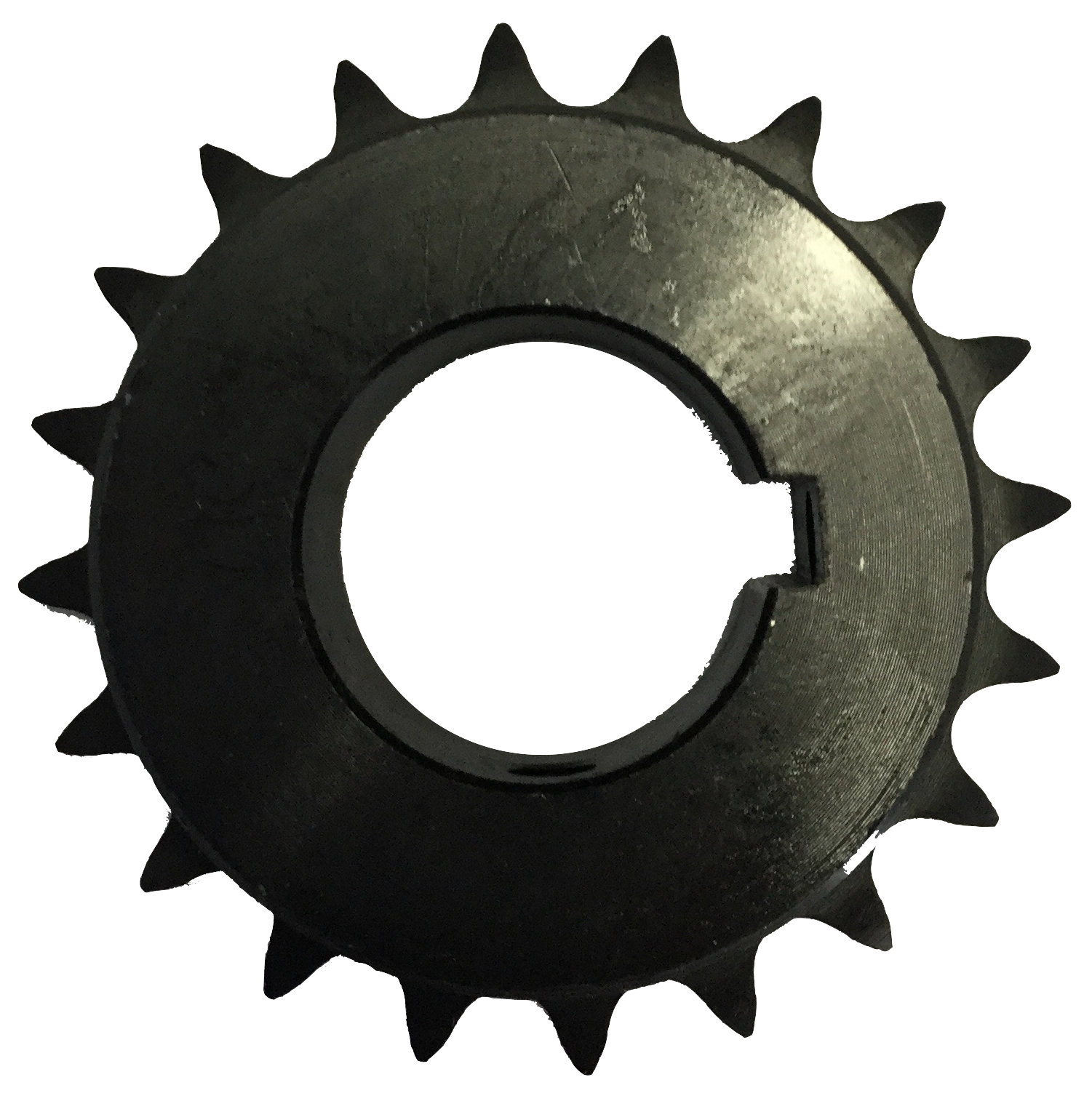 H4020X138 20-Tooth, 40 Standard Roller Chain Finished Bore Sprocket (1/2" Pitch, 1 3/8" Bore) - Froedge Machine & Supply Co., Inc.