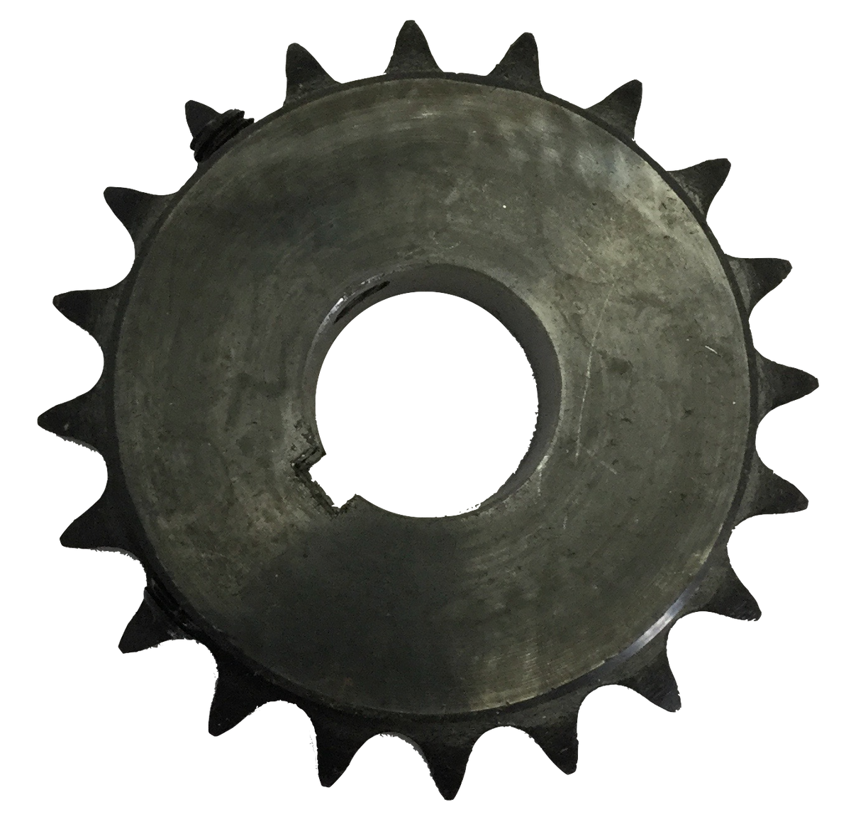 H4020X1 20-Tooth, 40 Standard Roller Chain Finished Bore Sprocket (1/2" Pitch, 1" Bore) - Froedge Machine & Supply Co., Inc.
