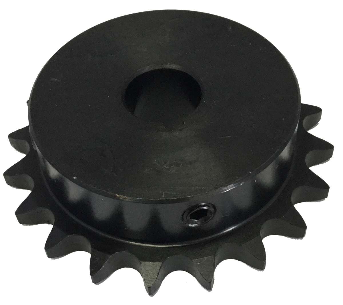 H4020X34 20-Tooth, 40 Standard Roller Chain Finished Bore Sprocket (1/2" Pitch, 3/4" Bore) - Froedge Machine & Supply Co., Inc.