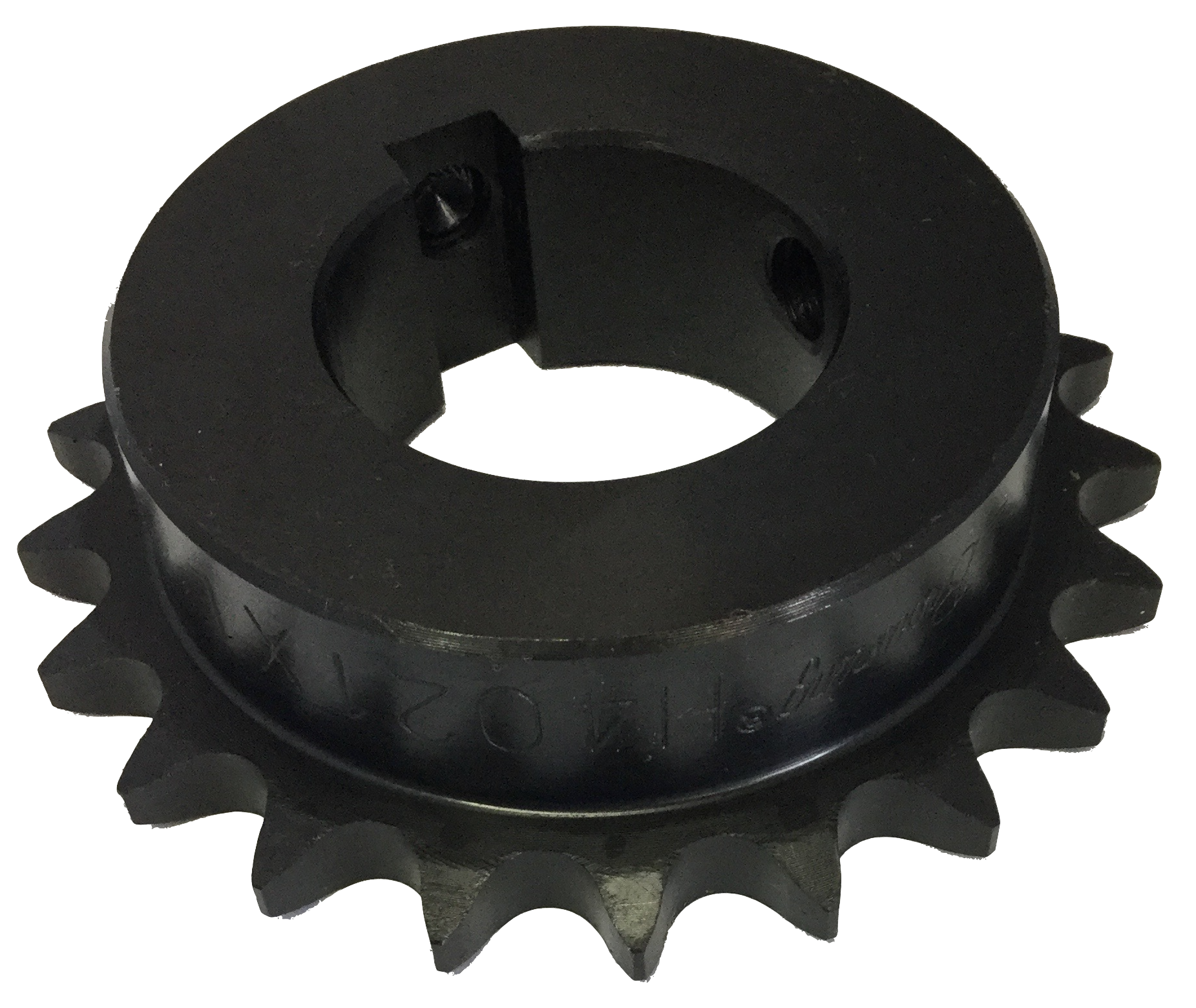 H4021X112 21-Tooth, 40 Standard Roller Chain Finished Bore Sprocket (1/2" Pitch, 1 1/2" Bore) - Froedge Machine & Supply Co., Inc.