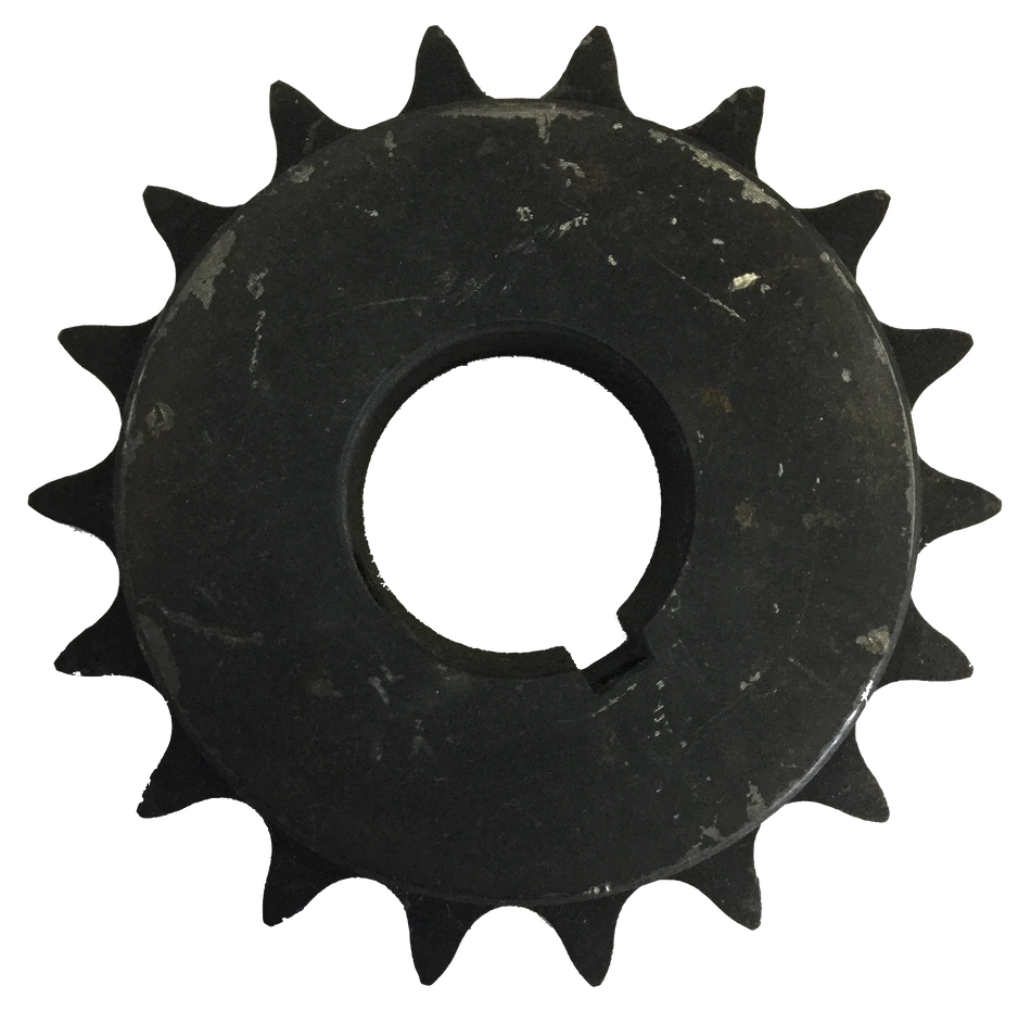 H5018X114 18-Tooth, 50 Standard Roller Chain Finished Bore Sprocket (5/8" Pitch, 1 1/4" Bore) - Froedge Machine & Supply Co., Inc.