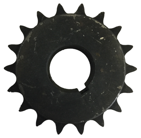 H5018X1 18-Tooth, 50 Standard Roller Chain Finished Bore Sprocket (5/8" Pitch, 1" Bore) - Froedge Machine & Supply Co., Inc.