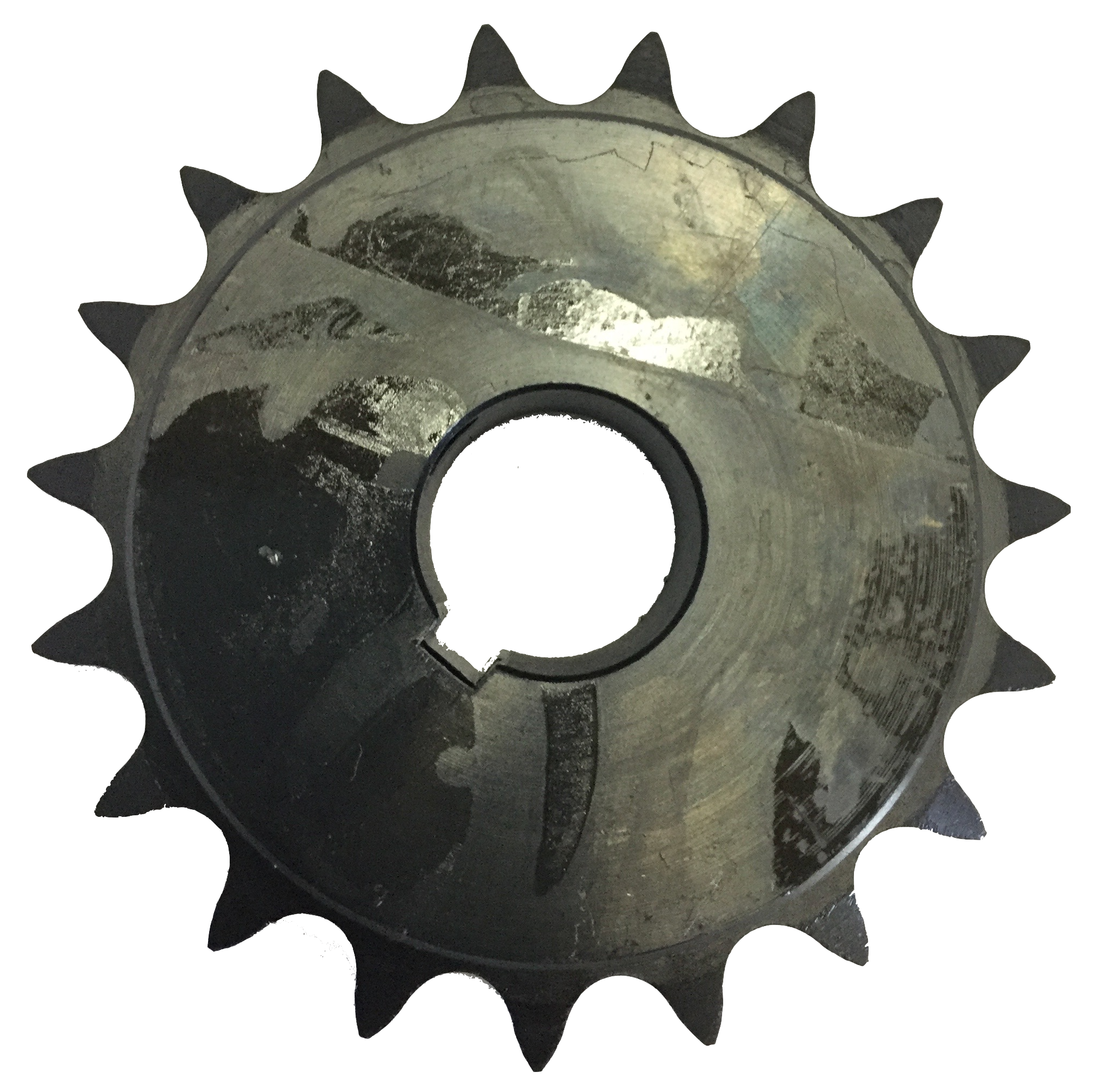 H6019X112 19-Tooth, 60 Standard Roller Chain Finished Bore Sprocket (3/4" Pitch, 1 1/2" Bore) - Froedge Machine & Supply Co., Inc.