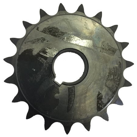 H6019X112 19-Tooth, 60 Standard Roller Chain Finished Bore Sprocket (3/4" Pitch, 1 1/2" Bore) - Froedge Machine & Supply Co., Inc.