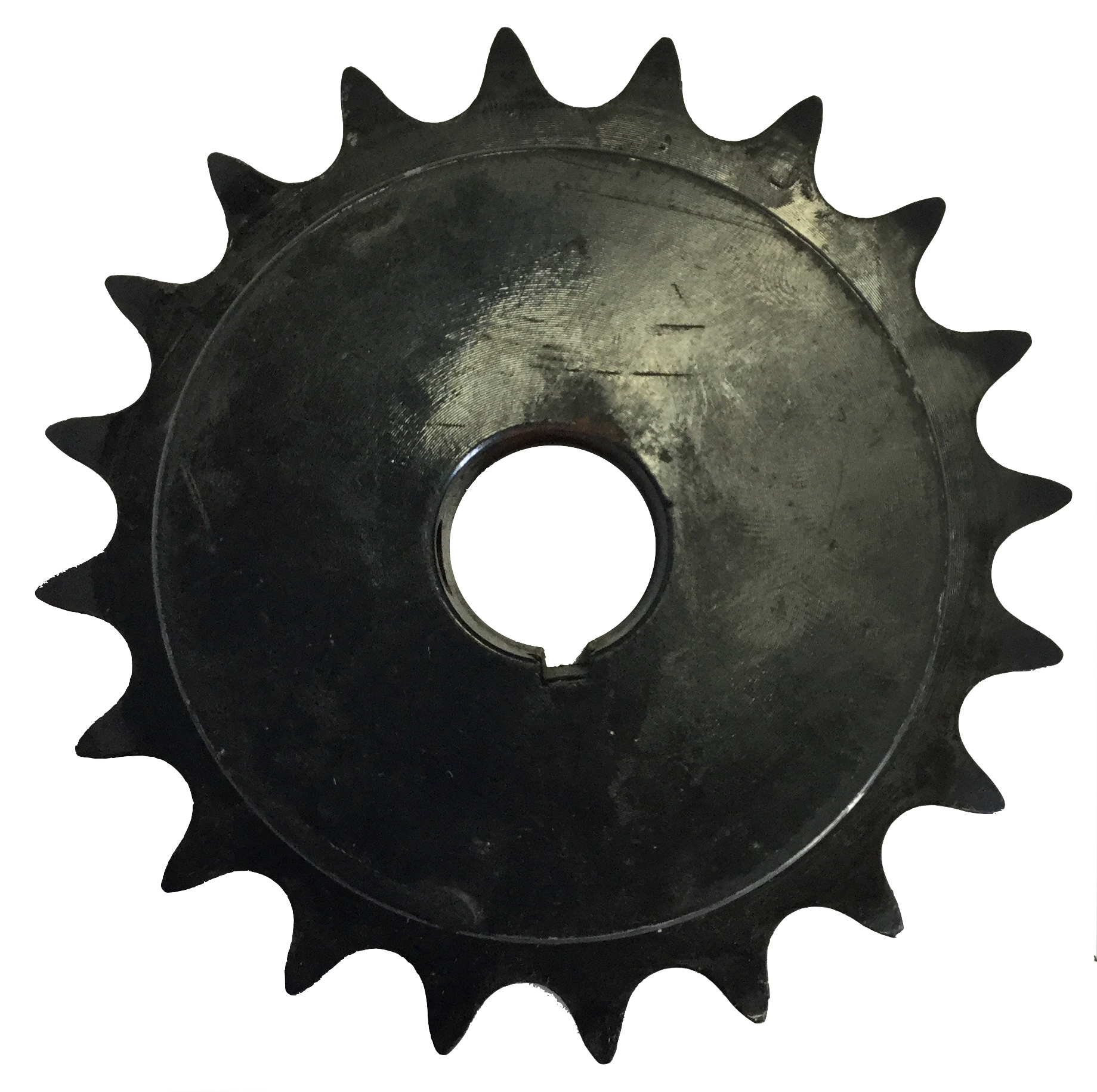 H8020X11516 20-Tooth, 80 Standard Roller Chain Finished Bore Sprocket (1" Pitch, 1 15/16" Bore) - Froedge Machine & Supply Co., Inc.