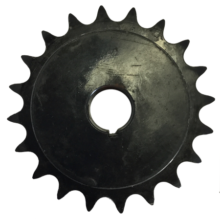 H8020X11516 20-Tooth, 80 Standard Roller Chain Finished Bore Sprocket (1" Pitch, 1 15/16" Bore) - Froedge Machine & Supply Co., Inc.