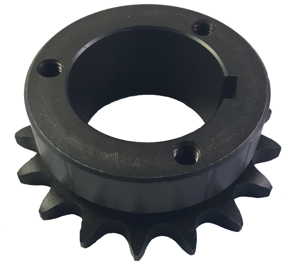 H50P17 17-Tooth, 50 Standard Roller Chain Split Taper Sprocket (5/8" Pitch) - Froedge Machine & Supply Co., Inc.