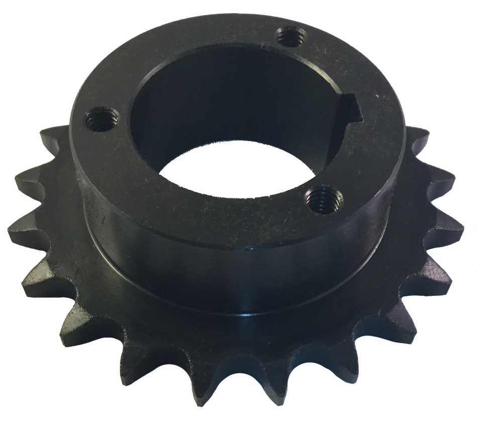H50P21 21-Tooth, 50 Standard Roller Chain Split Taper Sprocket (5/8" Pitch) - Froedge Machine & Supply Co., Inc.