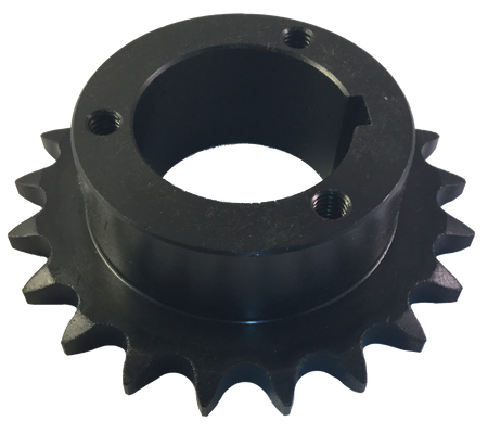 H50P20 20-Tooth, 50 Standard Roller Chain Split Taper Sprocket (5/8" Pitch) - Froedge Machine & Supply Co., Inc.