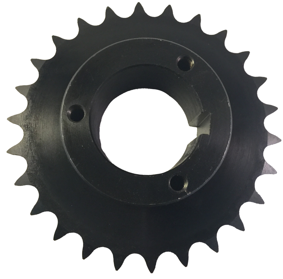 H60P26 26-Tooth, 60 Standard Roller Chain Split Taper Sprocket (3/4" Pitch) - Froedge Machine & Supply Co., Inc.