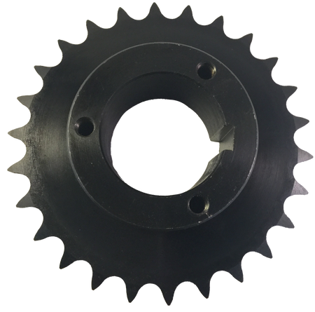 H50P26 26-Tooth, 50 Standard Roller Chain Split Taper Sprocket (5/8" Pitch) - Froedge Machine & Supply Co., Inc.