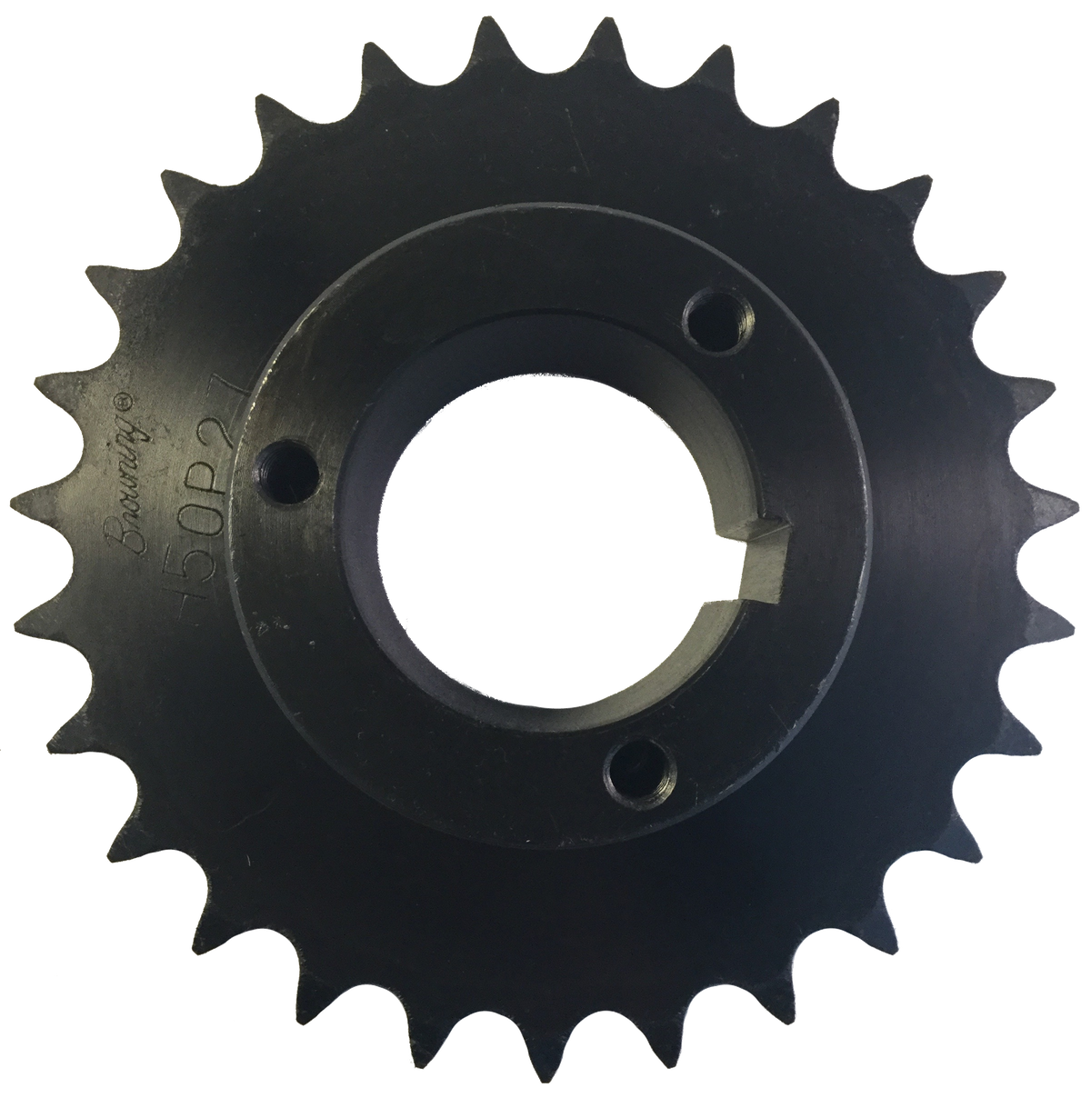 H50P27 27-Tooth, 50 Standard Roller Chain Split Taper Sprocket (5/8" Pitch) - Froedge Machine & Supply Co., Inc.