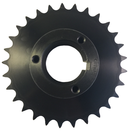 H50P29 29-Tooth, 50 Standard Roller Chain Split Taper Sprocket (5/8" Pitch) - Froedge Machine & Supply Co., Inc.